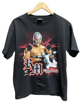 00's WWE Rey Mysterio Wrestling Portrait Tee 619 Size Small