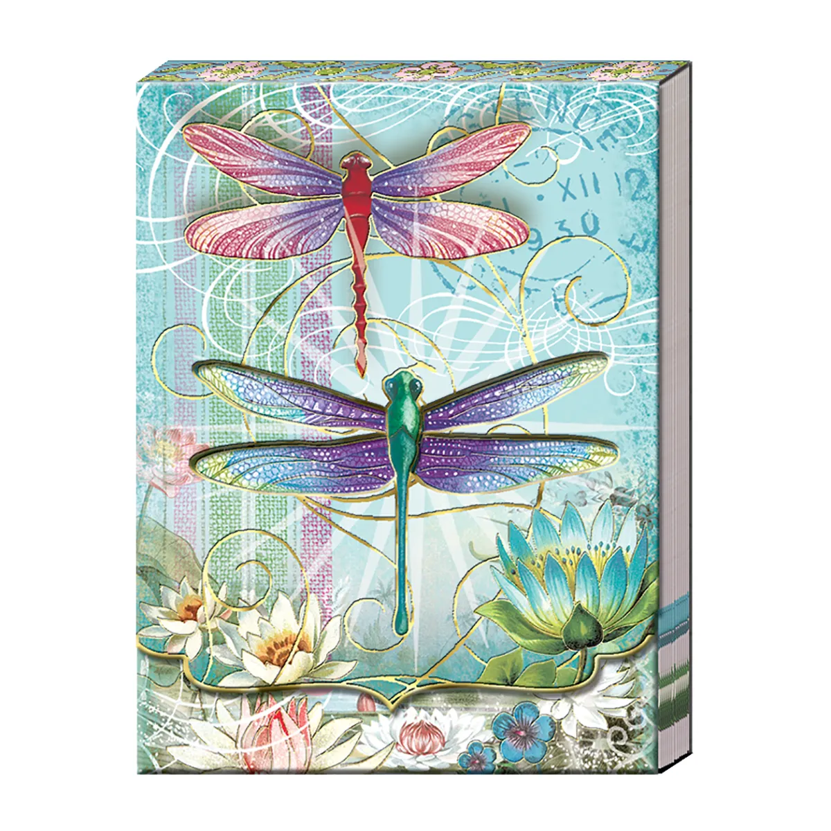 3 x 4 Note Pad Dragonflies  59660