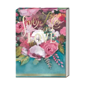 3 x 4 Note Pad  Inspirational Love Life  44549