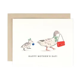 Amy Heitman Mothers Day Card - Duckling