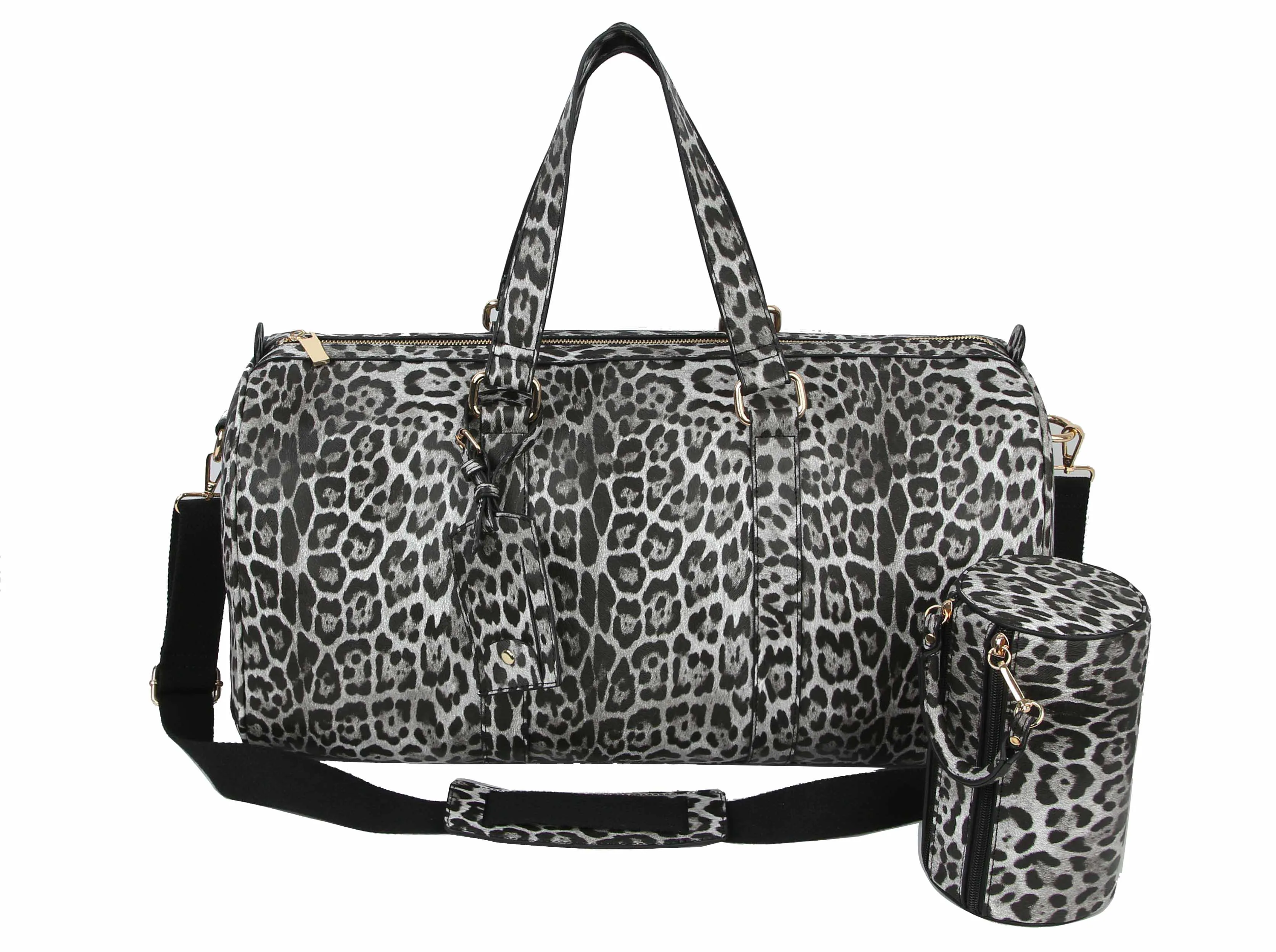 Animal Printed Leopard Weekender Travel Duffel Bag