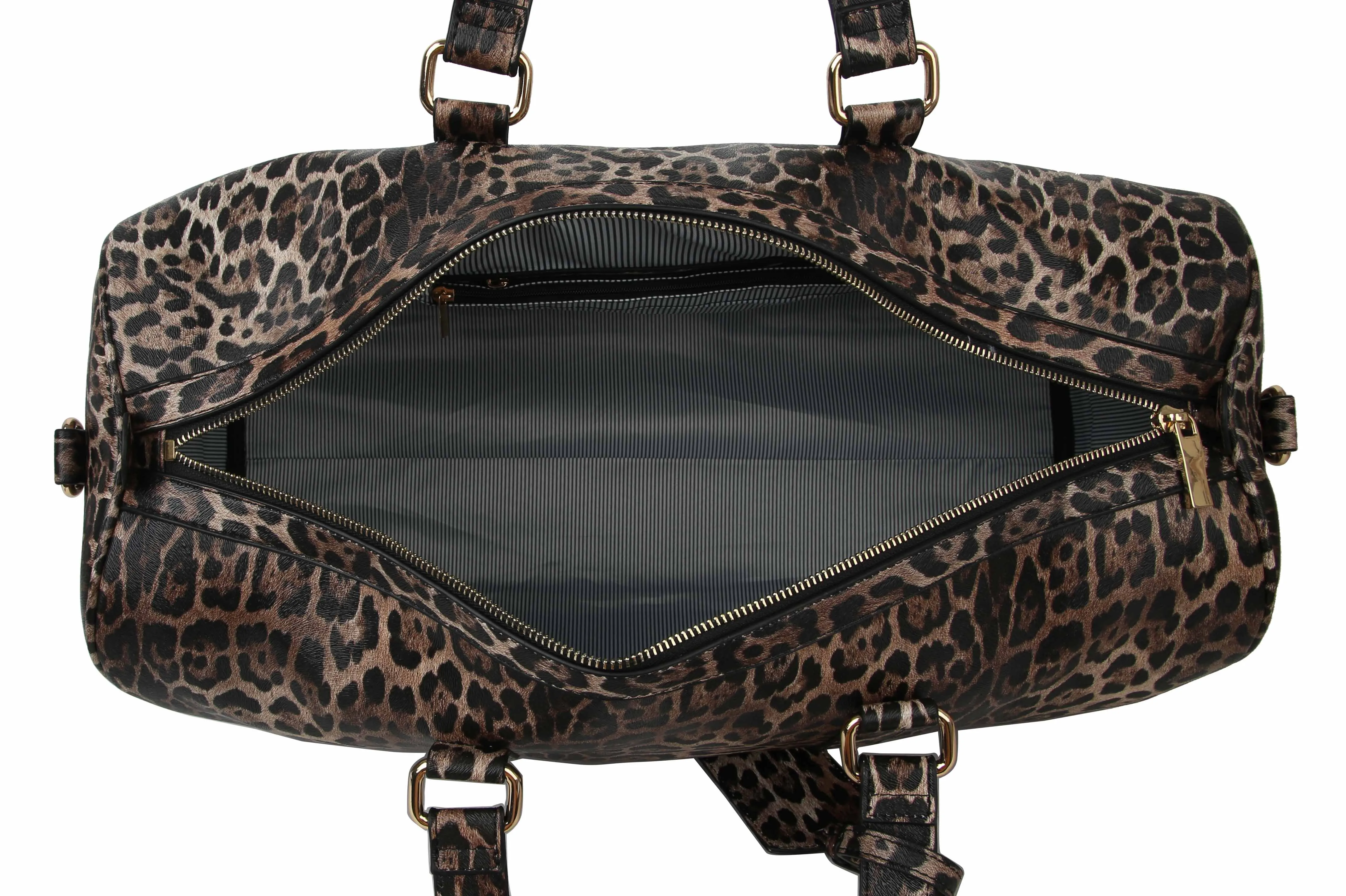 Animal Printed Leopard Weekender Travel Duffel Bag