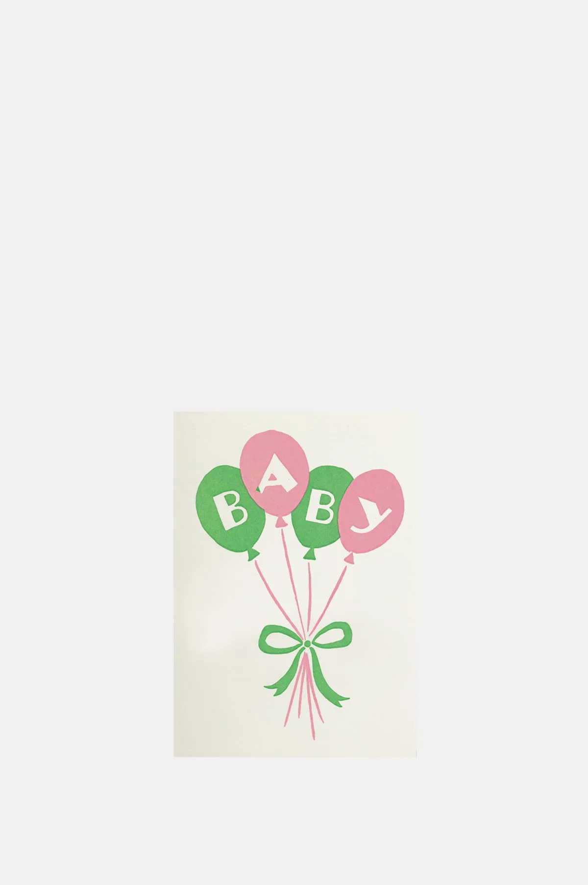 Baby Balloons Card