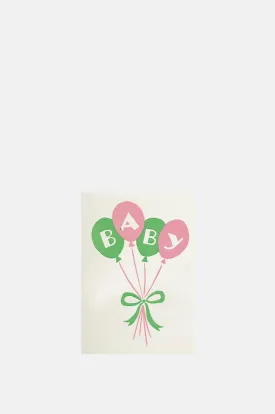 Baby Balloons Card