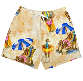 Beach Emu Kids' Boardshorts