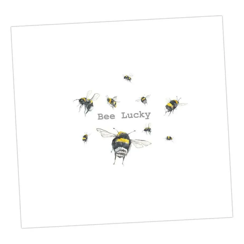 Bee Lucky Card