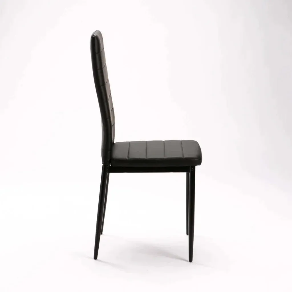 BENNY LEATHER TOUCH DINING CHAIR