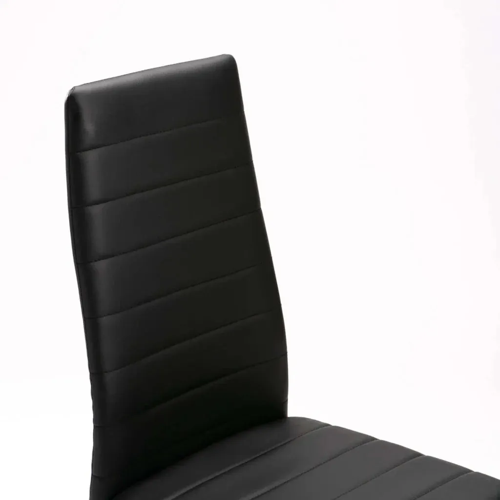 BENNY LEATHER TOUCH DINING CHAIR