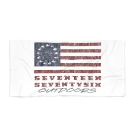 Betsy Ross Flag - Fishing Edition Beach Towel