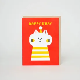 Birthday Kitty Card