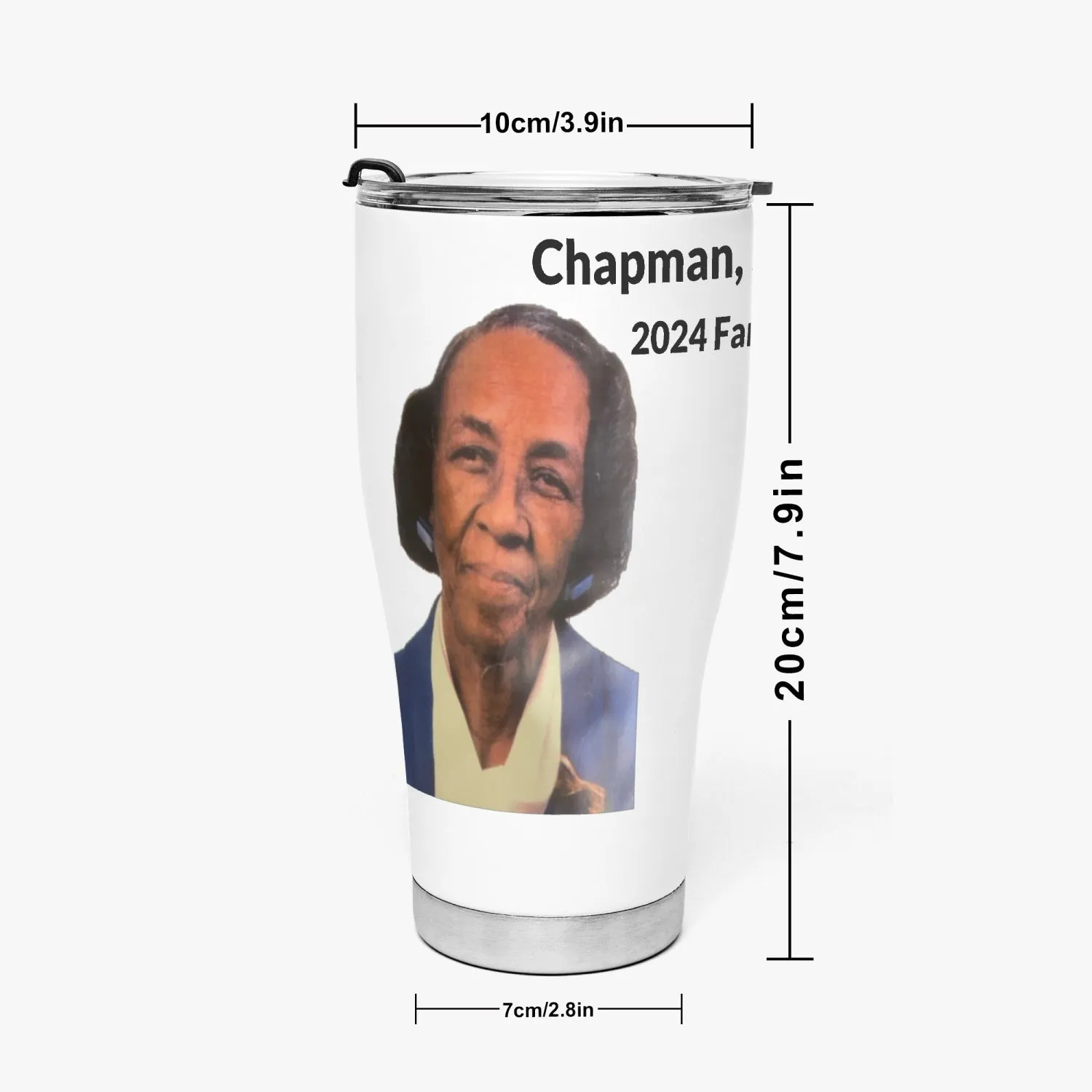 Chapman, Sales, & White 2024 Family Reunion 30oz Curve Tumbler