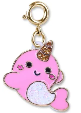 CHARM IT CICC1380 GLITTER NARWHAL