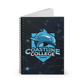 Coastline Esports Spiral Notebook - Ruled Line