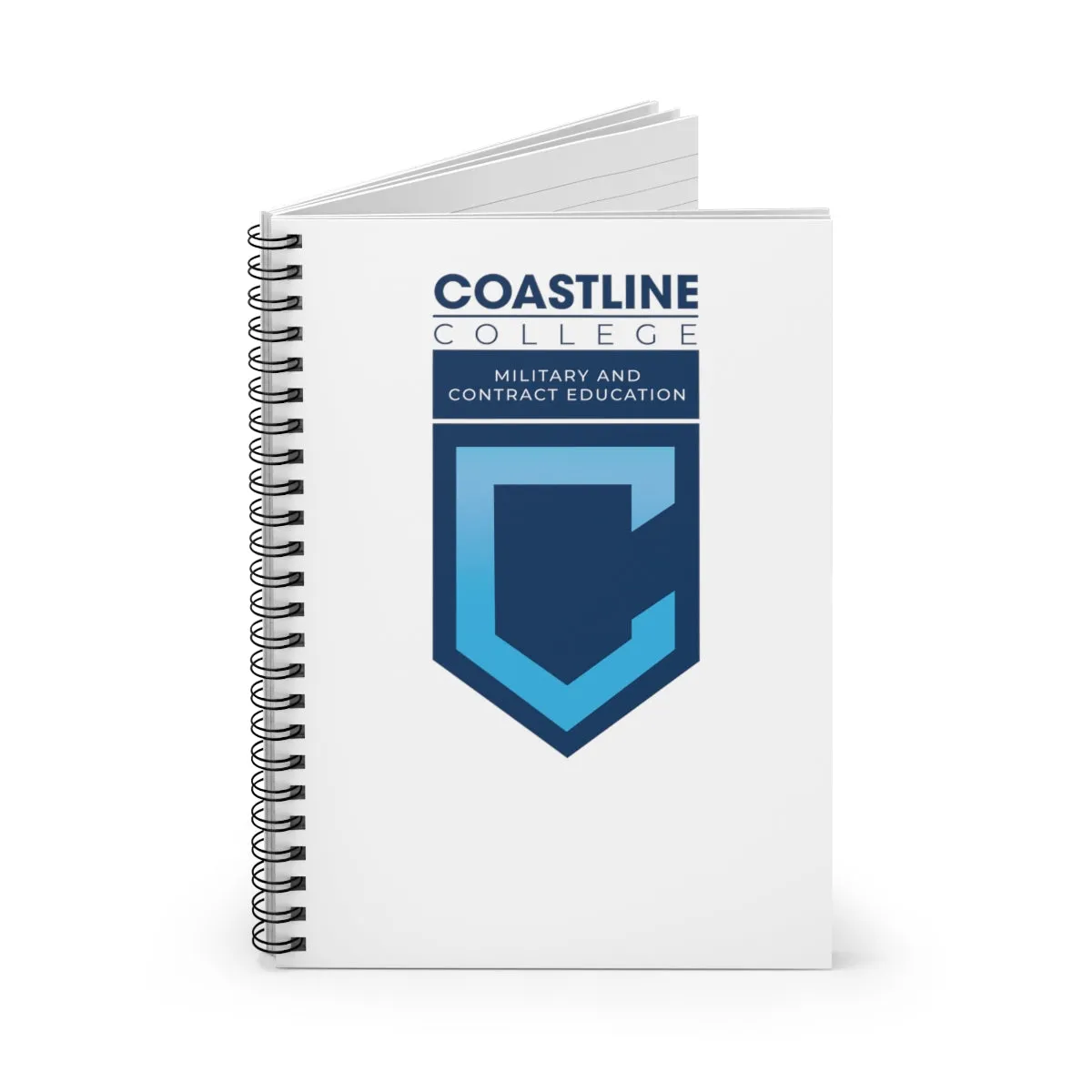 Coastline Military & Contract Ed Spiral Notebook - Ruled Line (White)