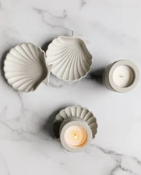 Concrete Seashell Tray