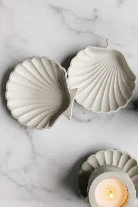 Concrete Seashell Tray