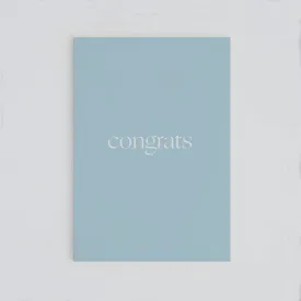 Congrats Card