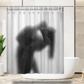 Couple Shadow Shower Curtain 66"x72"