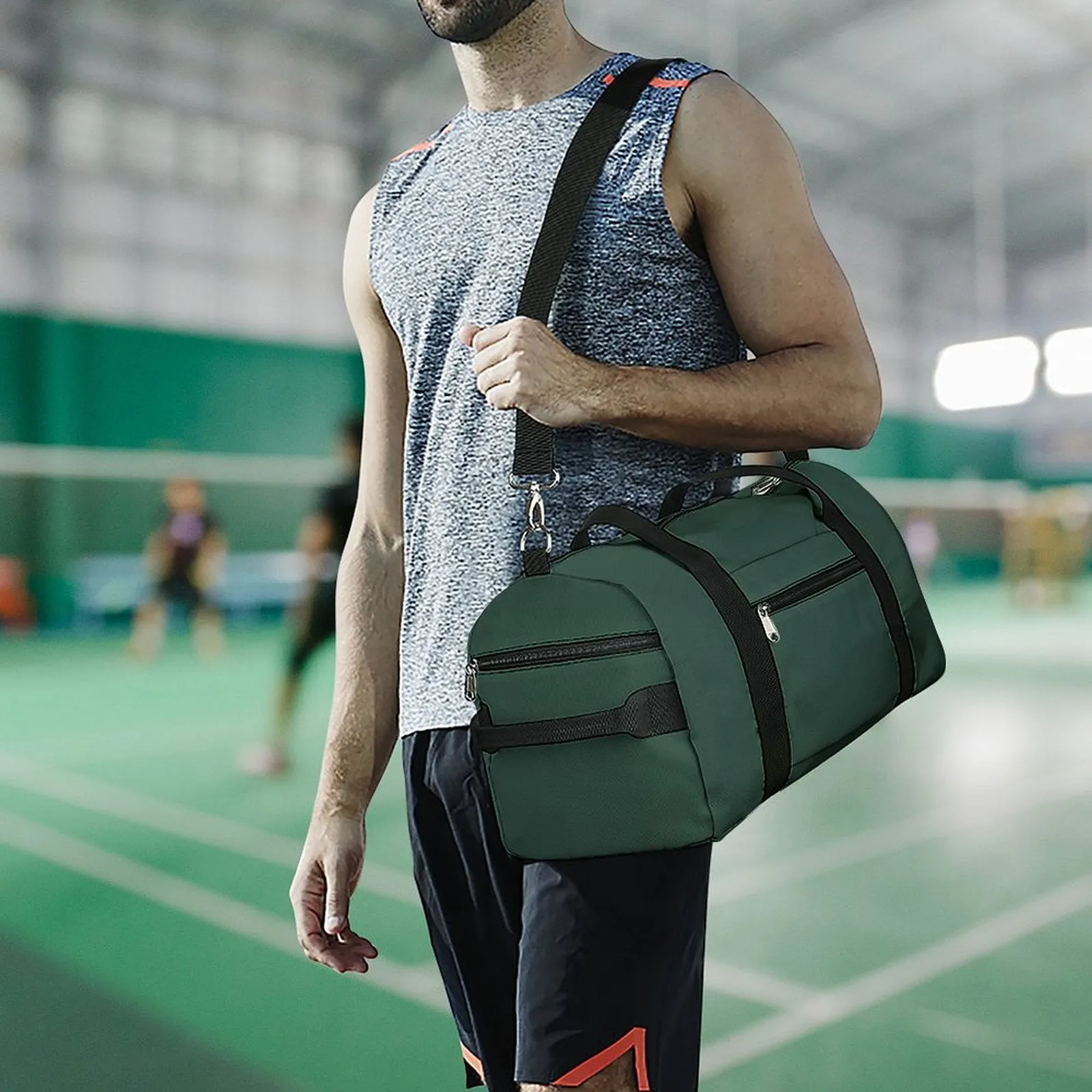 Custom Boss Face Hat Photo Shirt and Personalized Duffel Bag for Company for Team Building for Business