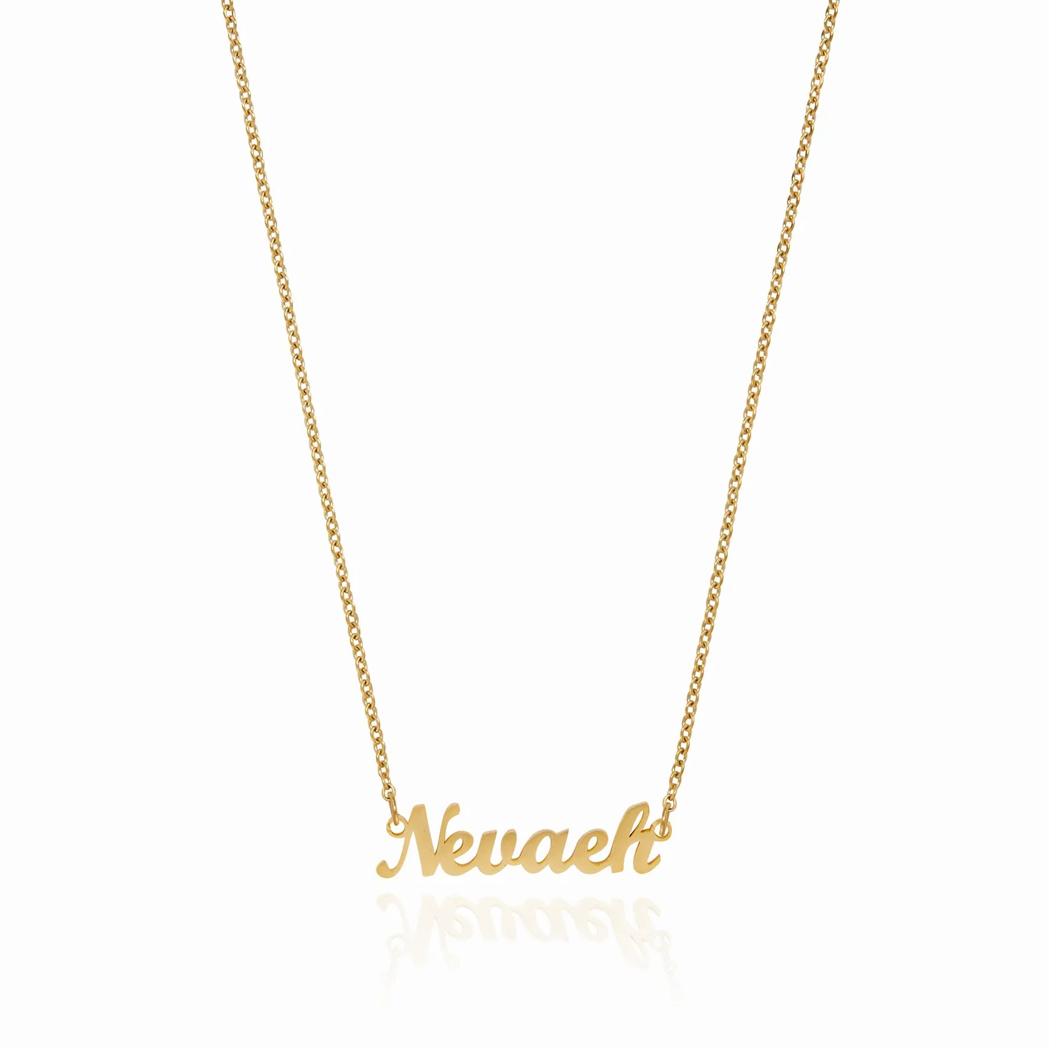 Customised Name Pendant Chain - (Font 8)