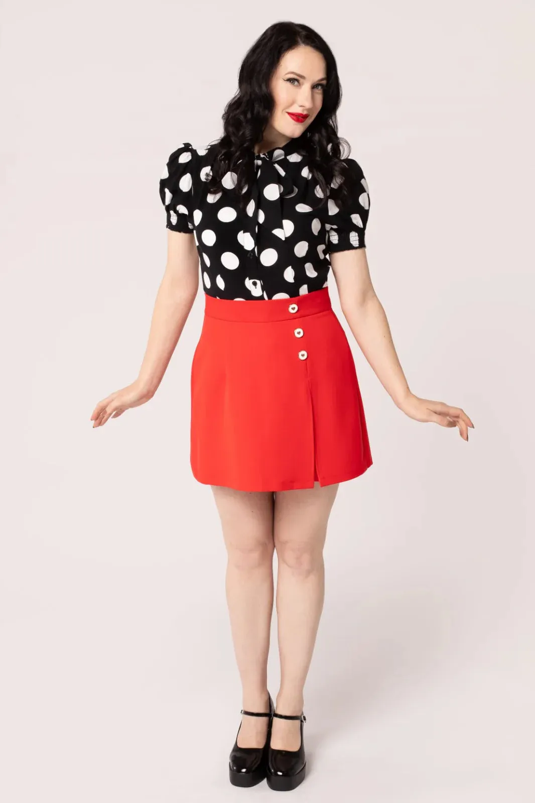 Dolores Polka Blouse