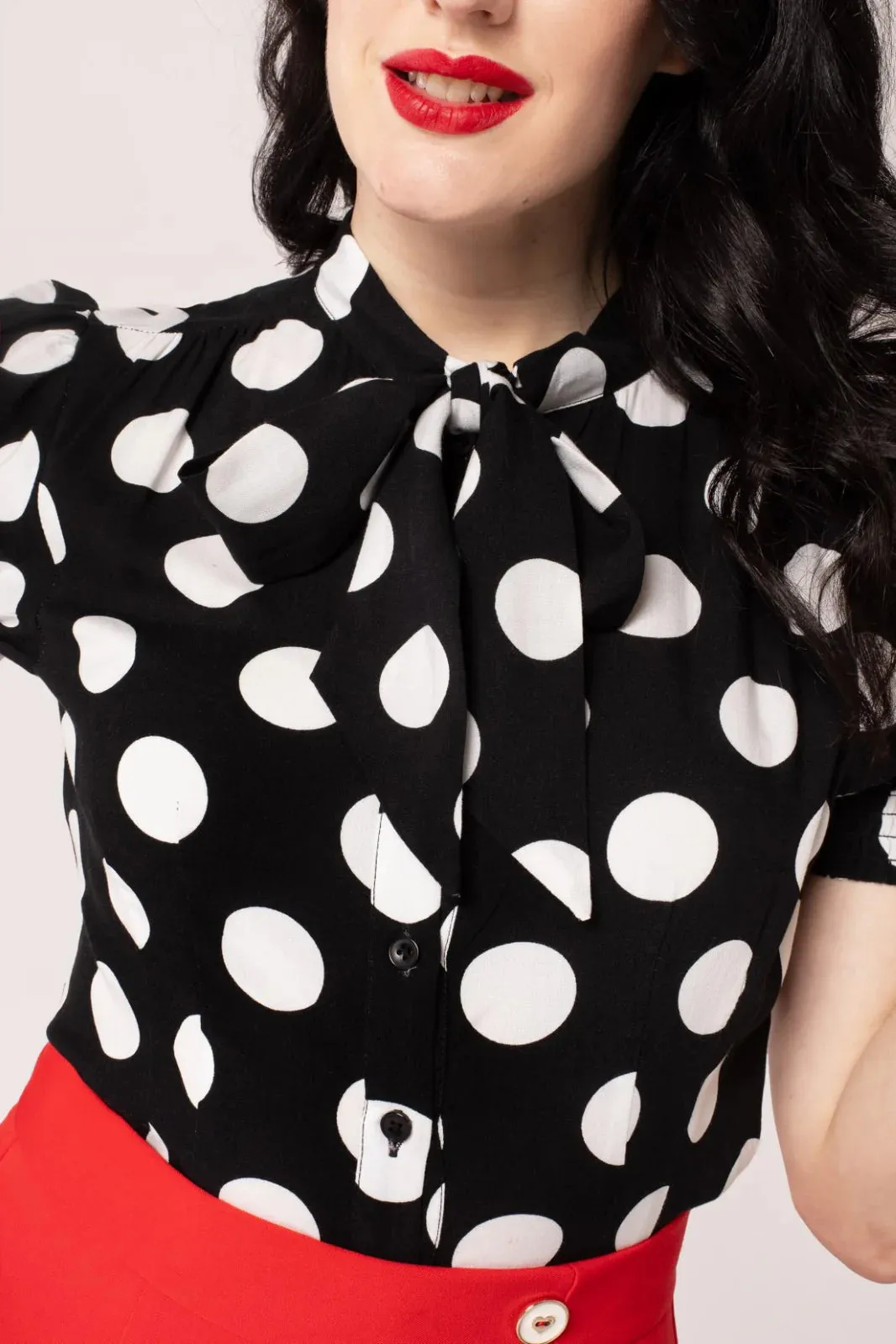 Dolores Polka Blouse