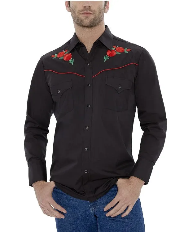 Ely & Walker Rose Shirt 15203901-88 Black