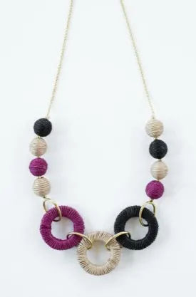 Epice Jute Necklace by Mata Traders