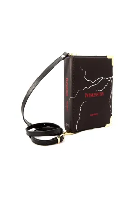 Frankenstein Black Crossbody Bag by Well Read Co.