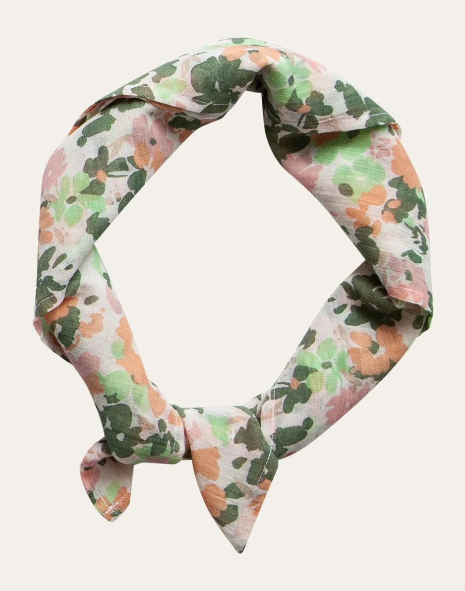 Gauze Bandana: Cloud Wildflower