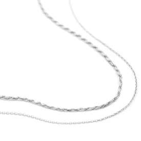 Go-To Charm Necklace, Silver