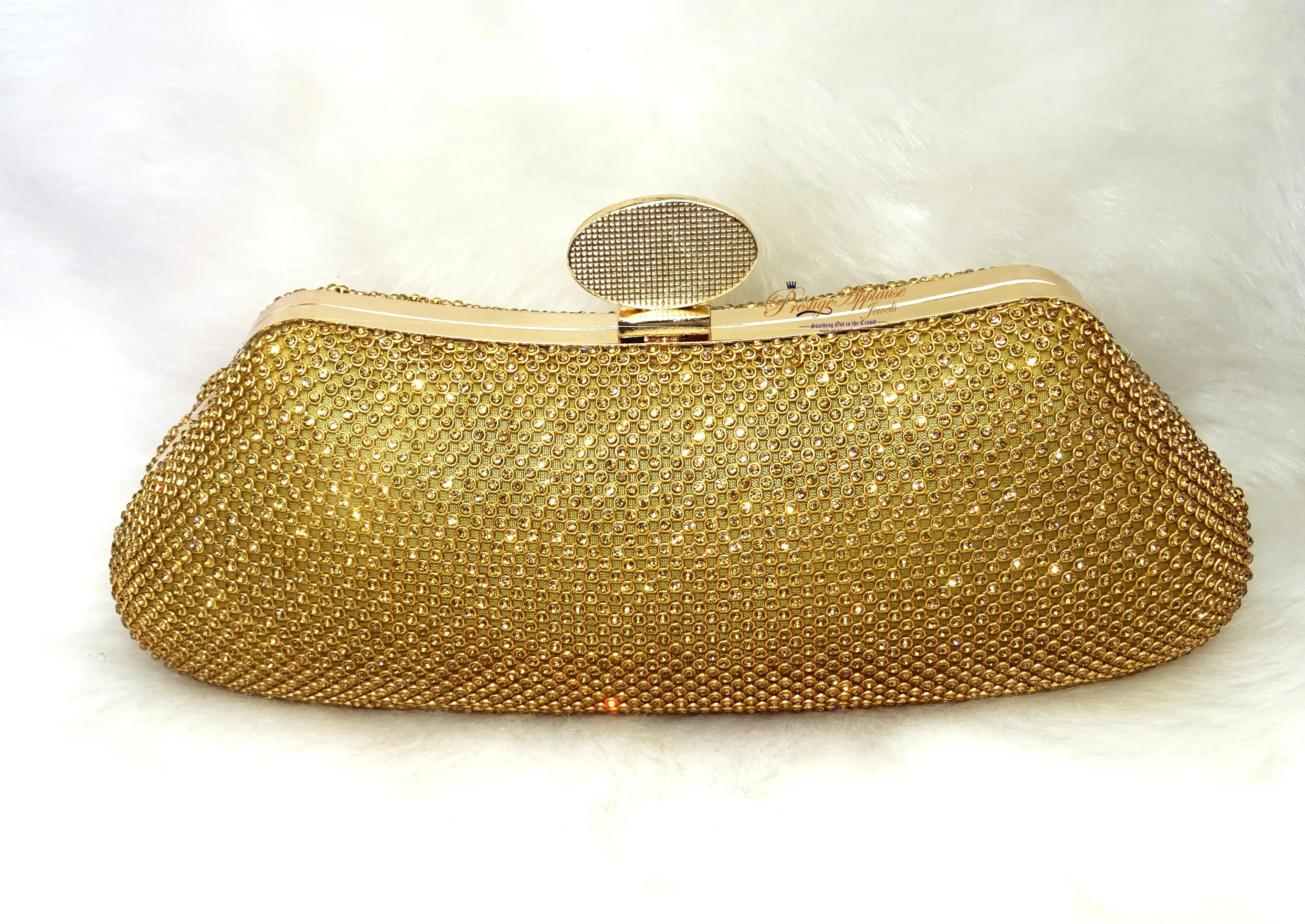 Gold Silver Crystal Diamante Shaped Evening Party Cocktail Clutch Purse handbag