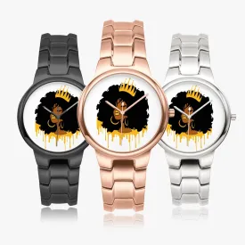 Golden Queen Exclusive Stainless Steel Quartz Watch