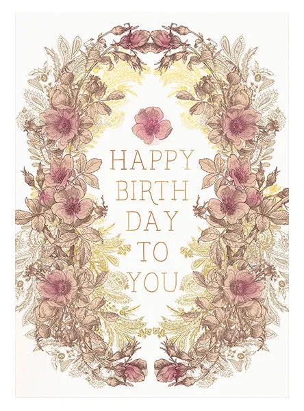 Greeting Card - Happy Birthday