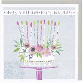 Happy Birthday Greetings Card