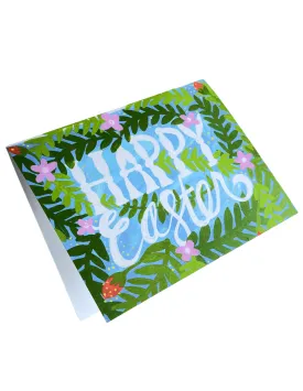 Happy Easter Palm Card