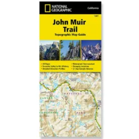 John Muir Trail Pack Map Booklet