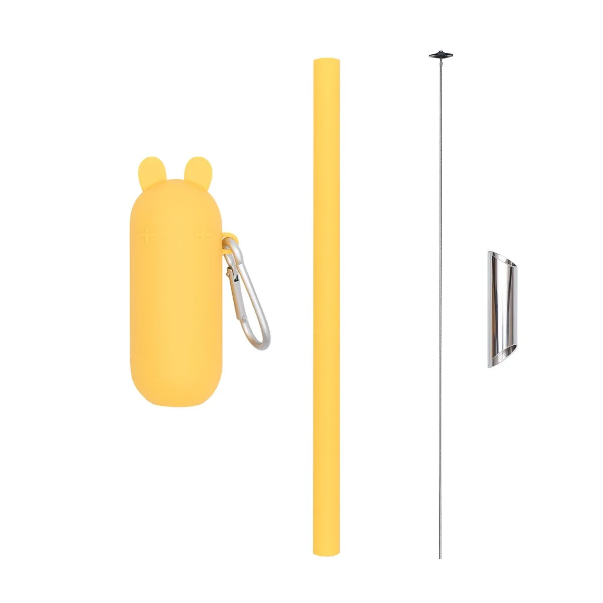 Keepie   Bubble Tea Straw Set - Yellow