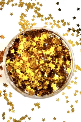 KISMET FACE GLITTER | STELLAR GOLD STARS