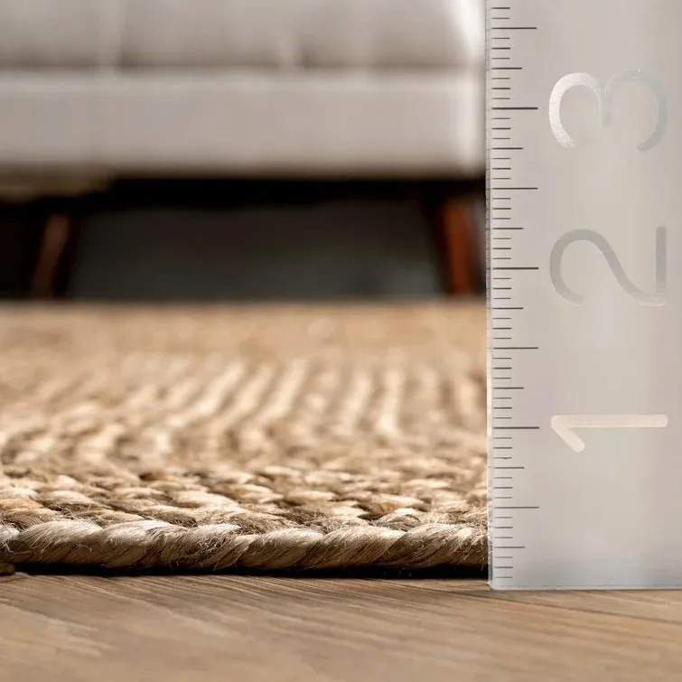 LAUREN - JUTE BRAIDED RUG