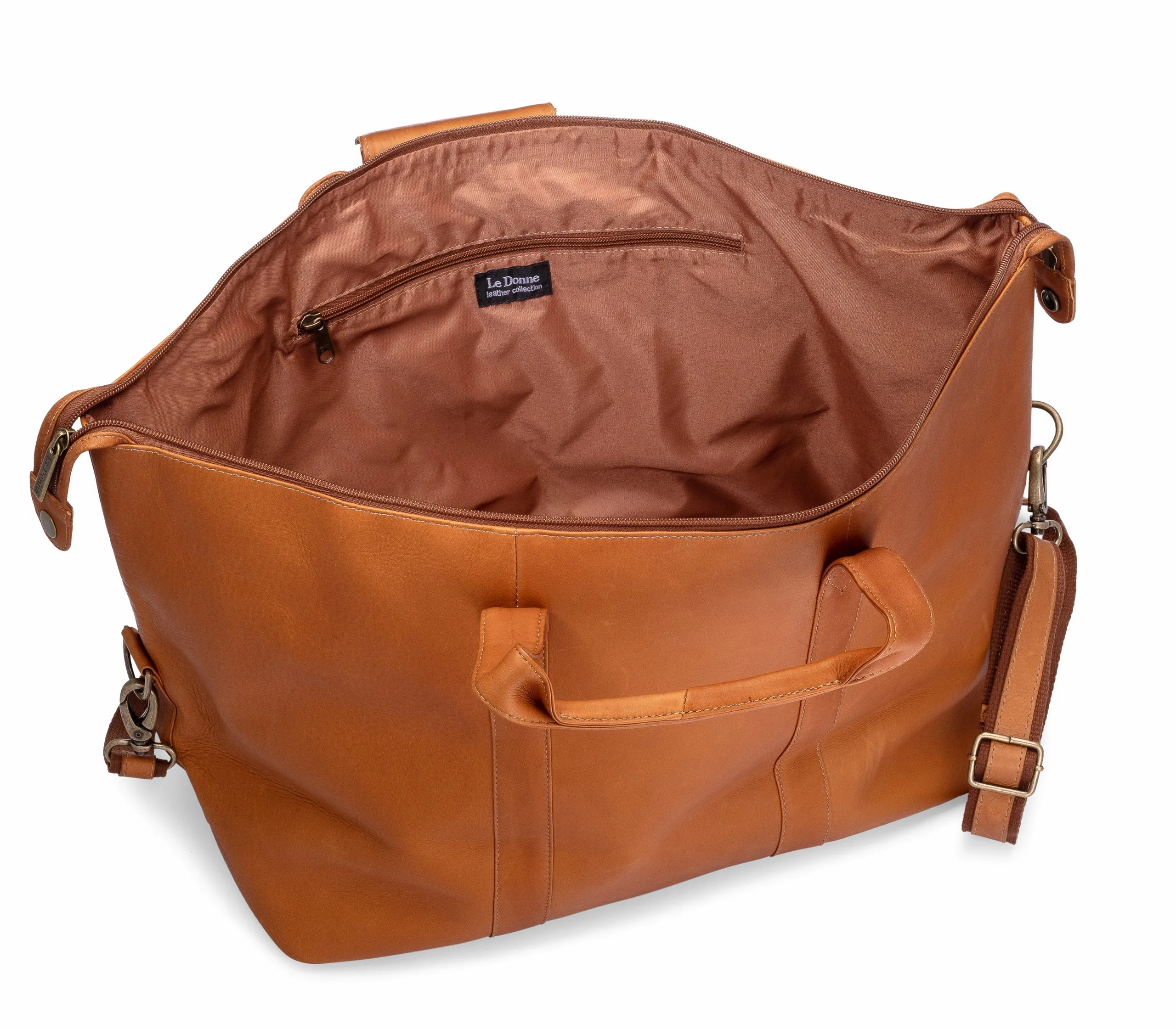 Le Donne Leather Hudson Weekend Duffel