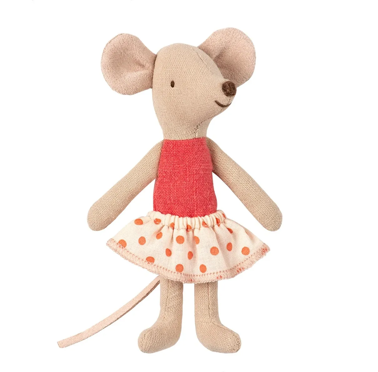 Little Sister Mouse, Polka Dot Skirt