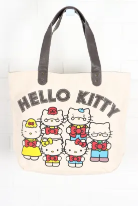 LOUNGEFLY Hello Kitty 40th Anniversary Canvas Tote Bag