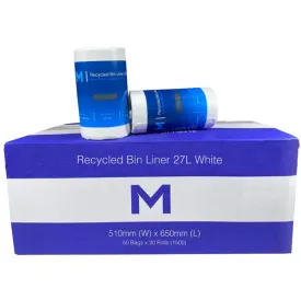 M-Series 27L Bin Liner Medium - Roll