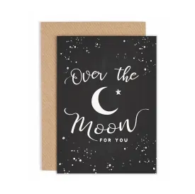 Over the Moon Celebration Card