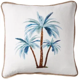 Palmy Blue Cushion