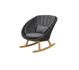 Peacock rocking chair