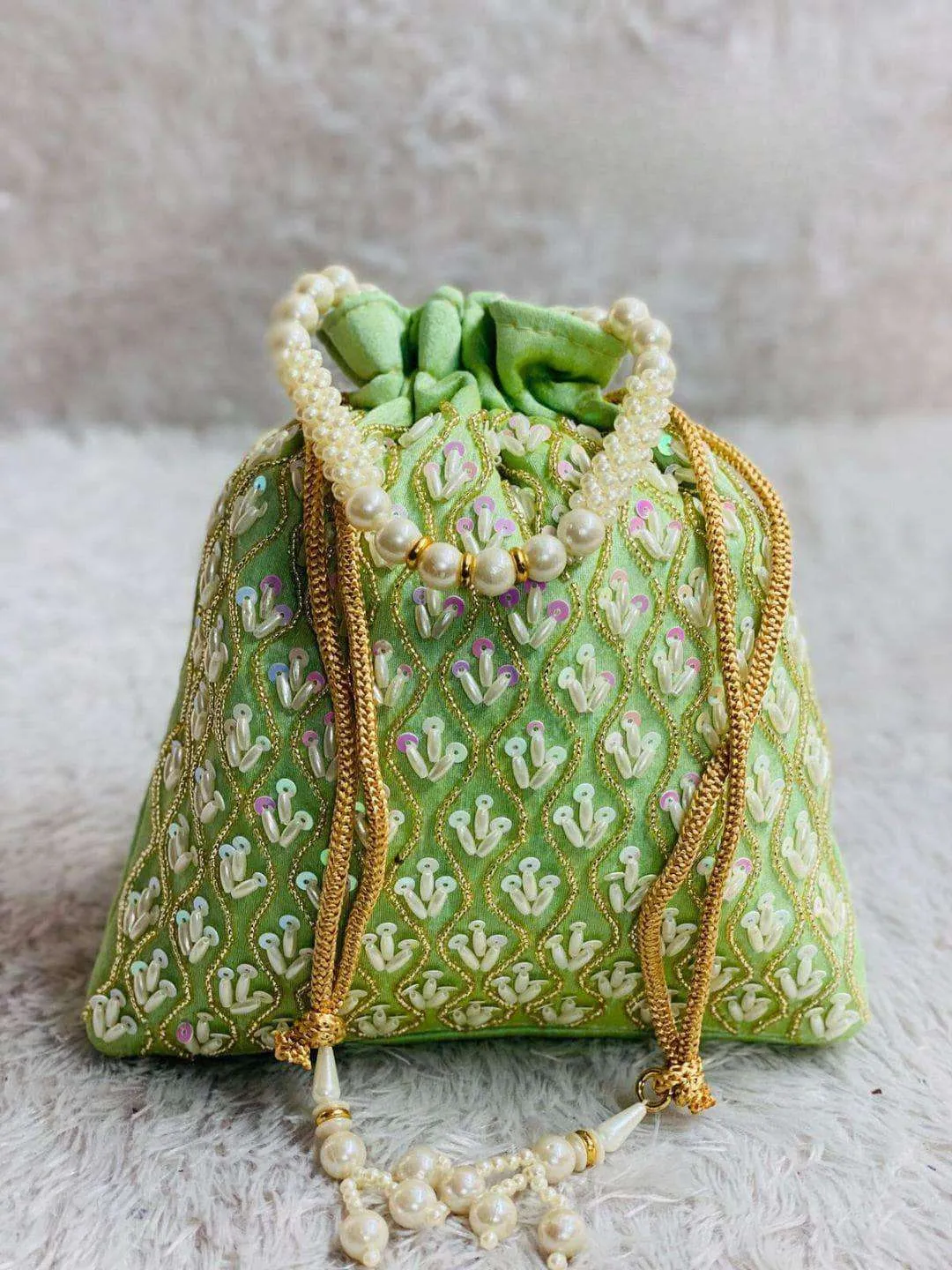 Peora Embroidered Potli Bags