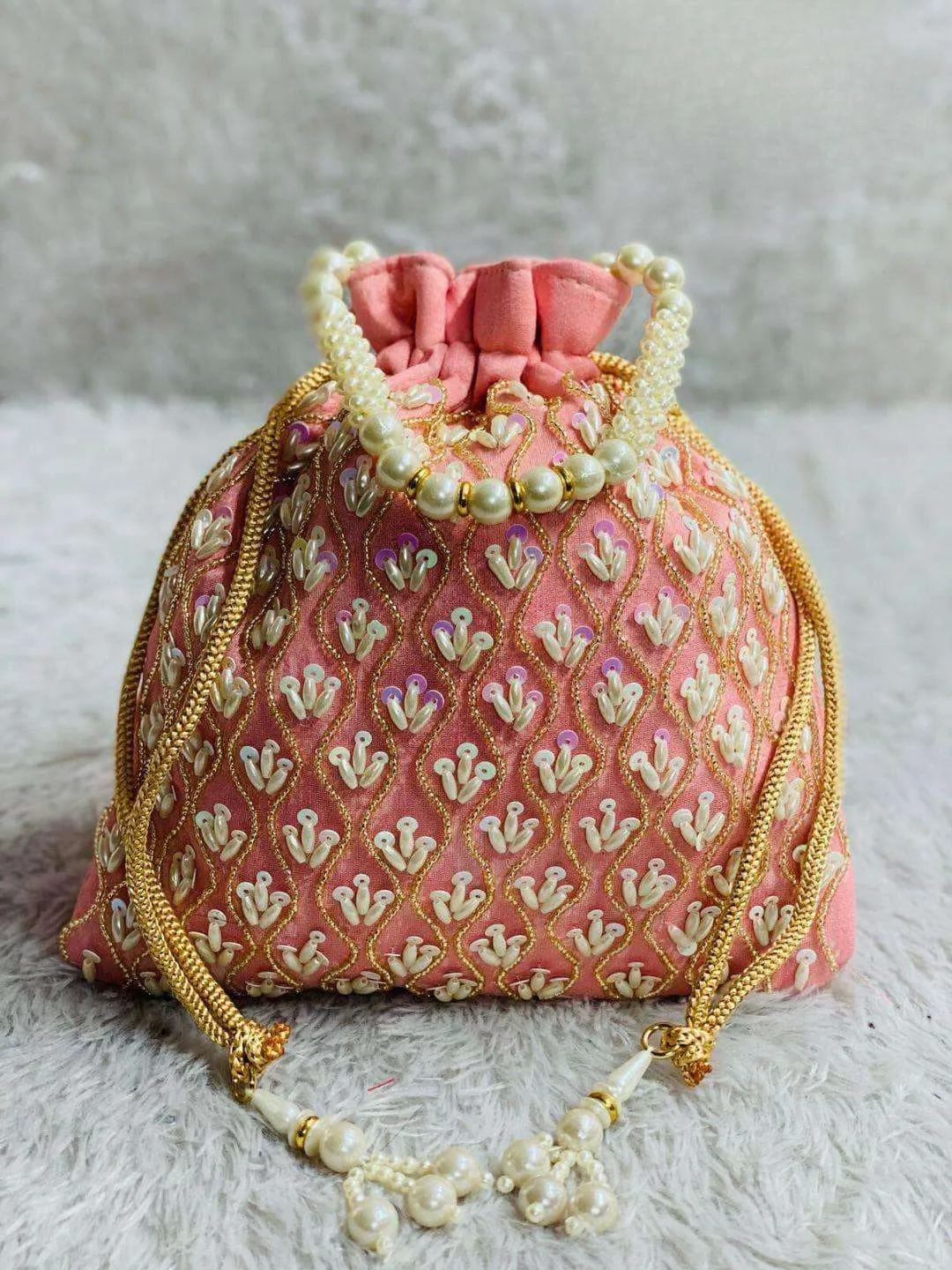 Peora Embroidered Potli Bags