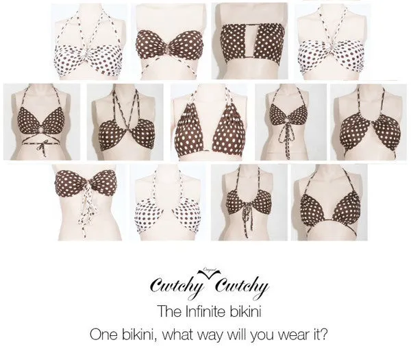 Polka infinite bikini